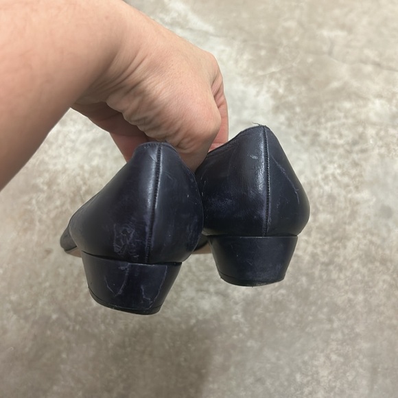 Vintage navy blue bally shoes - Picture 4 of 5